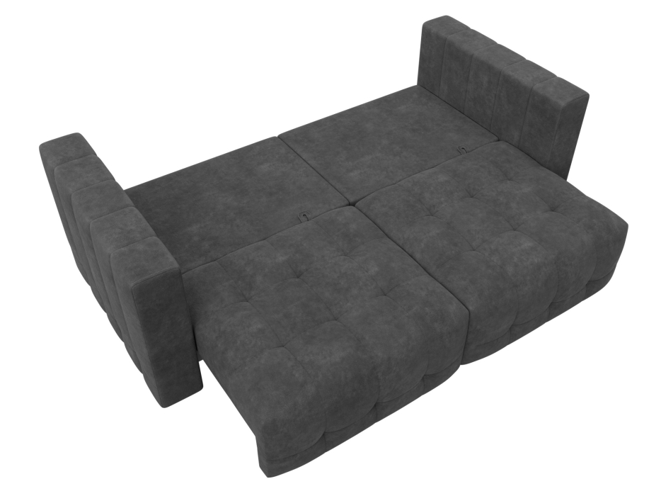 Дизайнерские диваны для гостиной, Диван прямой Лига-052 НПБ, велюр BRUT