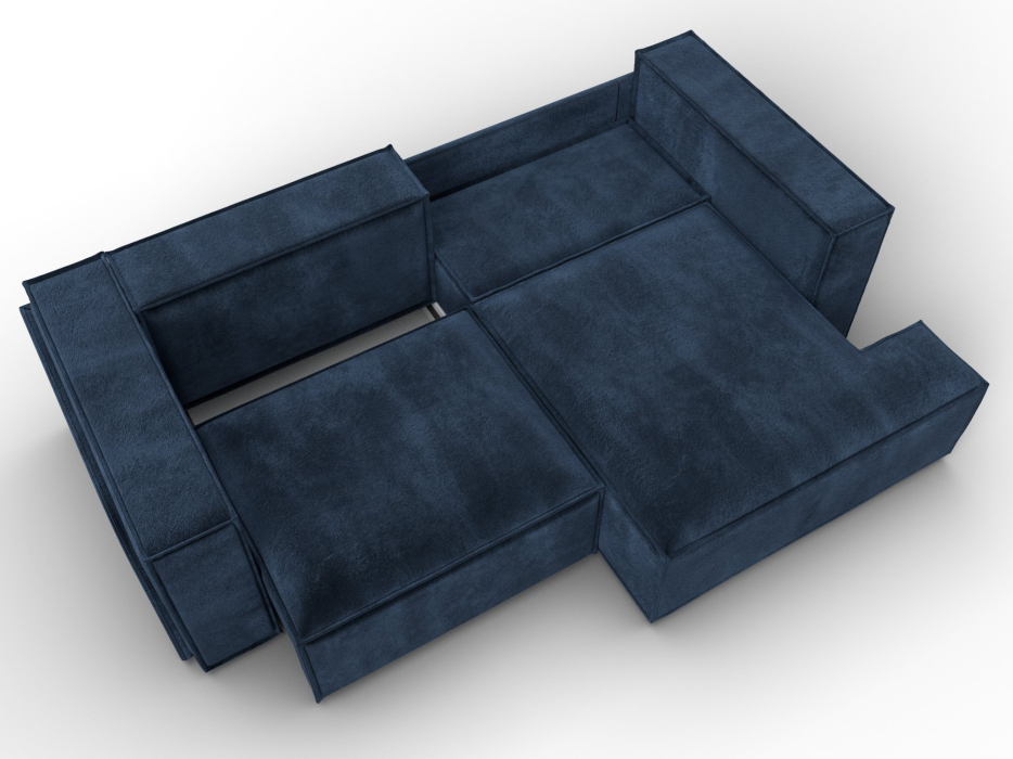 Диваны угловые в гостиную, Диван угловой Лига-061 угол правый, велюр TOWER