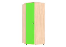 Угловые шкафы, ШКАФ УГЛОВОЙ GК U Дуб Молочный