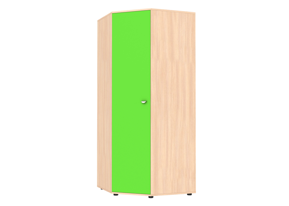 Угловые шкафы, ШКАФ УГЛОВОЙ GК U Дуб Молочный