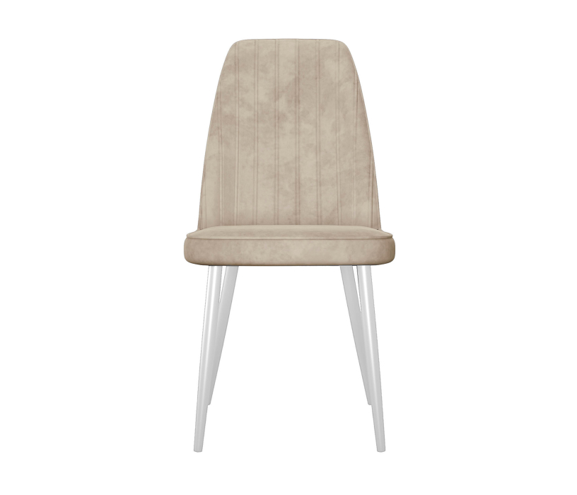 Стулья, Стул Dikline 326 (микровелюр/опоры белые)