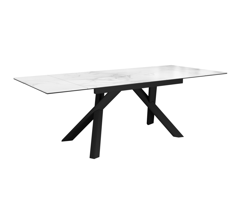 Обеденные столы, Стол DikLine KX160 керамика мрамор 
