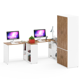 Домашний кабинет для двоих Лидер-8 № 28