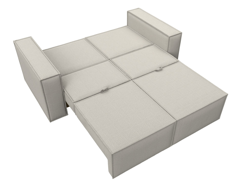 Диваны кровати со спальным местом, Диван прямой Куба мини, рогожка Амур