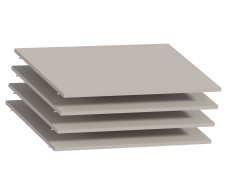 Комплектующие, Комплект полок 775*500 Сити СБ-2948 (4шт)