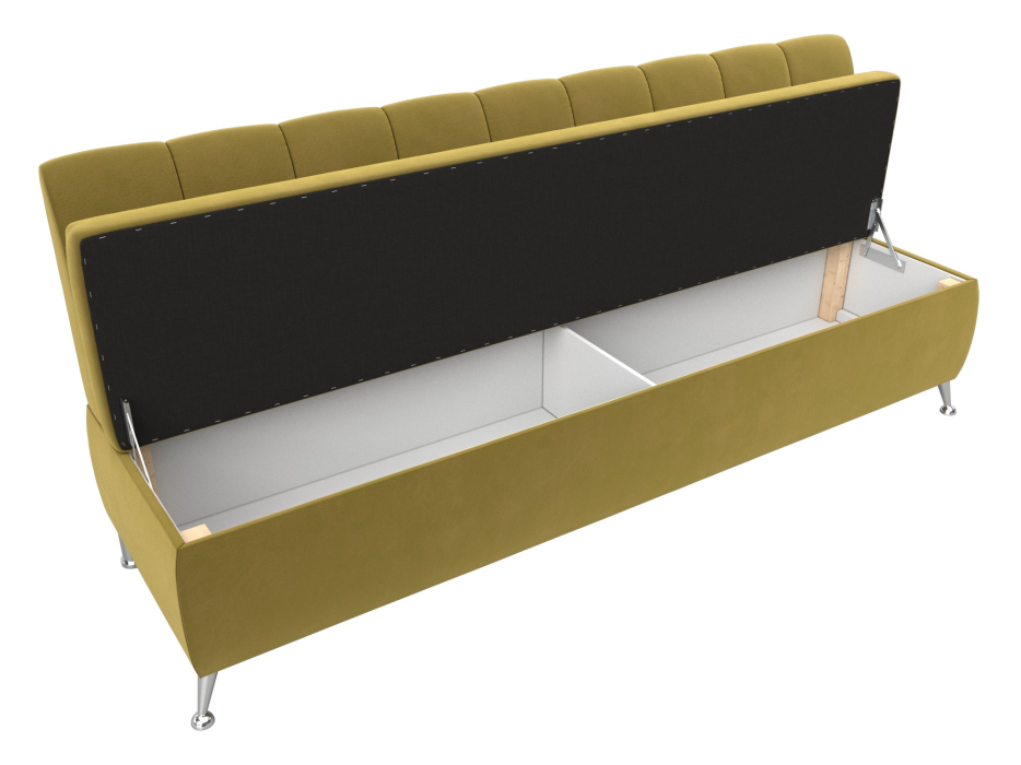 Диваны прямые кухонные, Диван кухонный прямой Кантри, микровельвет