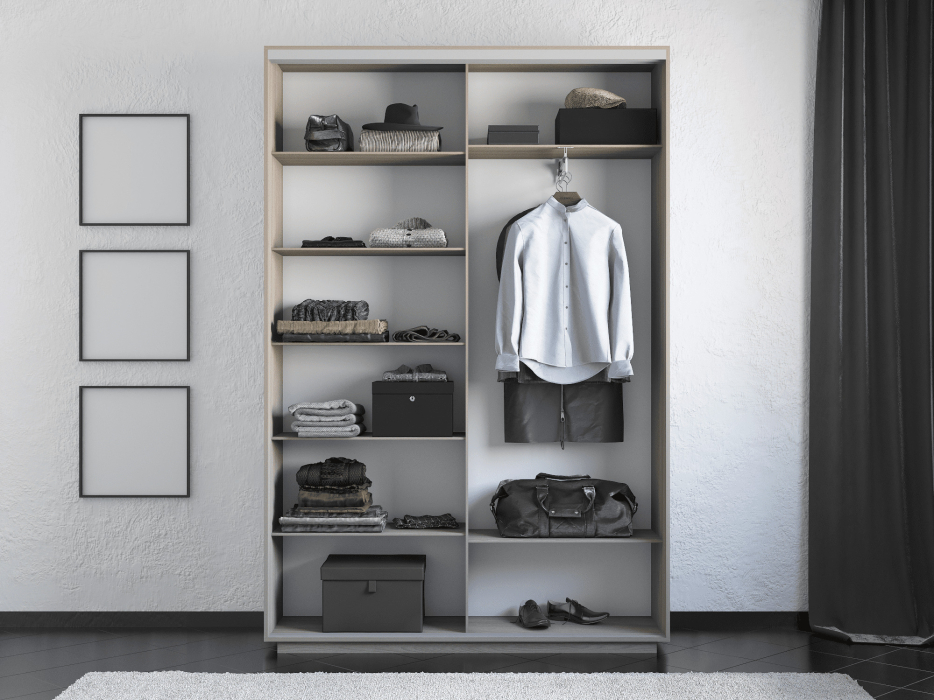 Шкафы-купе 2-х дверные, Шкаф-купе Экспресс 2-х дверный Фотопечать Квадрат Стекла 160х45х240