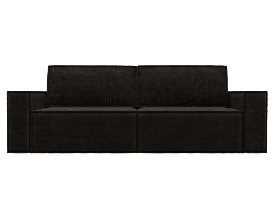 Диваны кровати со спальным местом, Диван прямой Куба, велюр BRUT