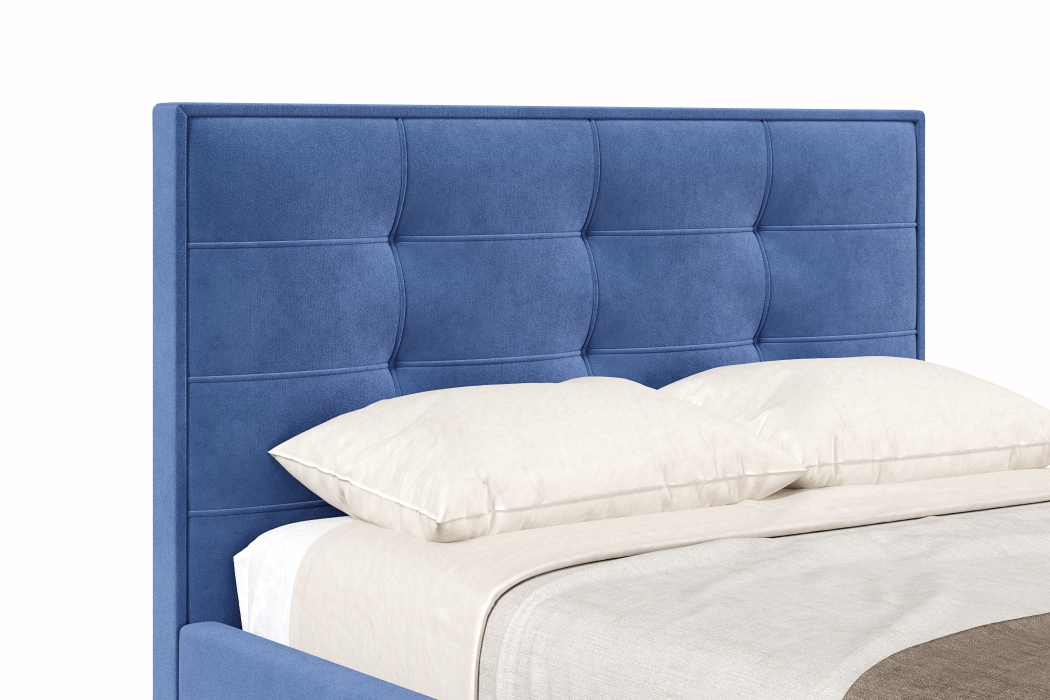 Мягкая кровать, Кровать Римини 1200 с подъёмным механизмом, велюр