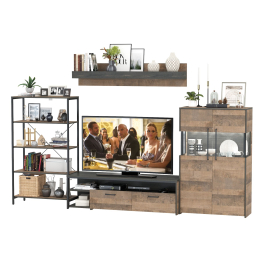 Модульная мебель для гостиной с подсветкой Трувор № 55