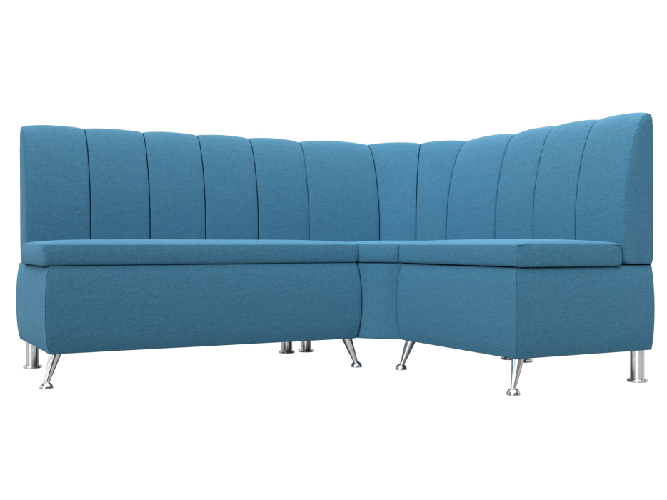 Диваны угловые кухонные, Диван кухонный угловой Кантри правый угол, рогожка Амур