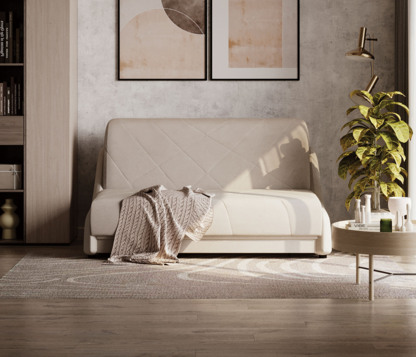 Диваны кровати со спальным местом, Диван-кровать Мигель-1,4, велюр