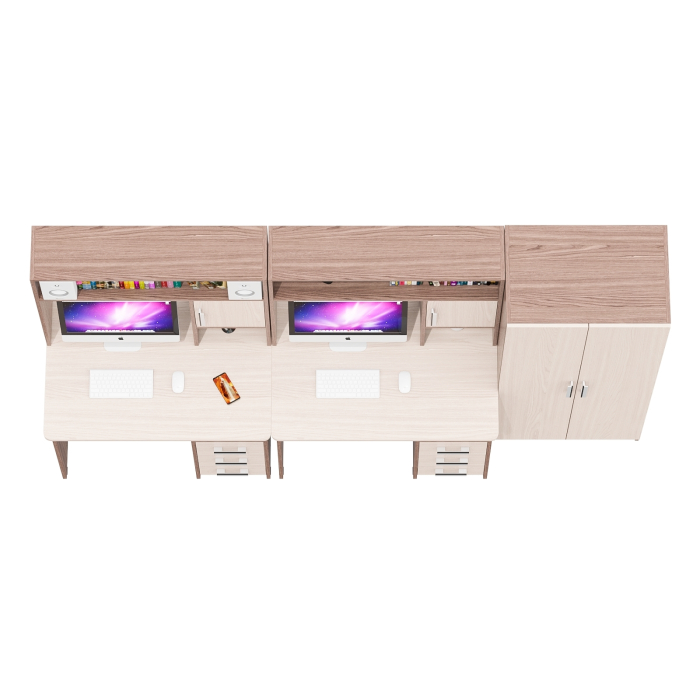 Домашние кабинеты, Место для учёбы для двоих детей СК-9