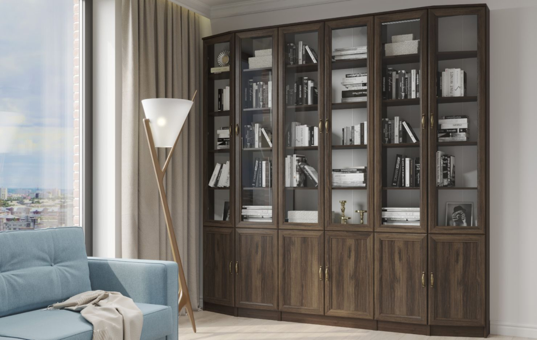 Витрины, В-19 Оливия Шкаф-витрина