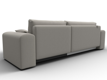 Диван угловой Лига-099 угол универсальный, рогожка Амур