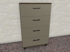 Комоды, Модульная система Грейс Комод КМ-5012  Гикори Джексон Темный