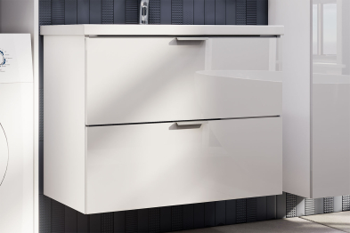 Тумба для ванной 2 ящика 80 см Хелена