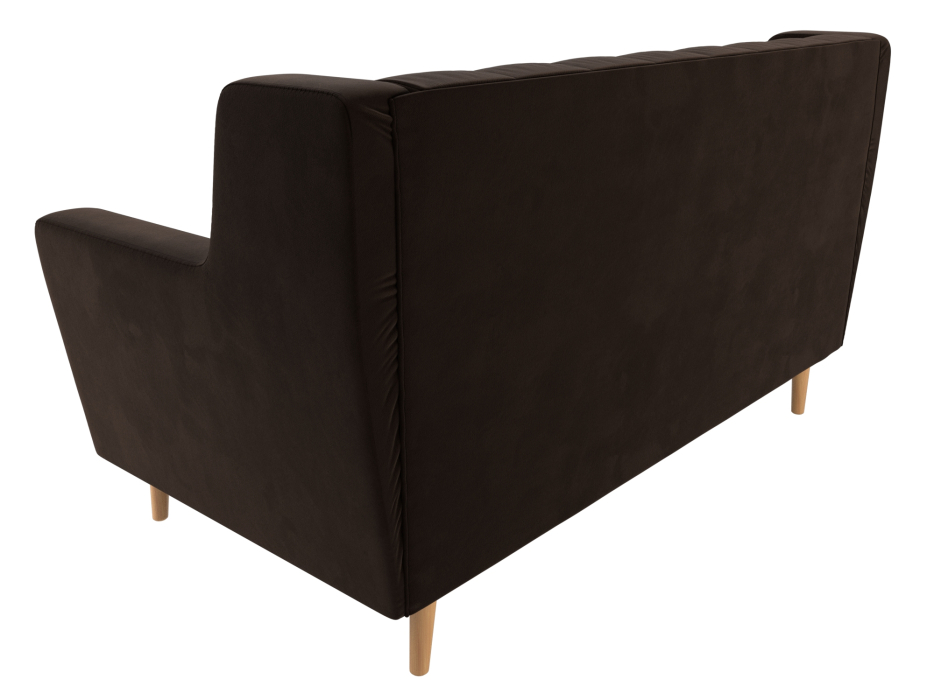 Диваны прямые кухонные, Прямой диван Брайтон 2 Люкс, микровельвет