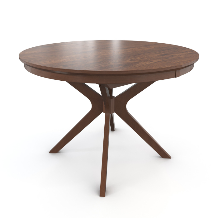 Обеденные столы, Стол VERONA 1100 CV с круглой столешницей из шпона