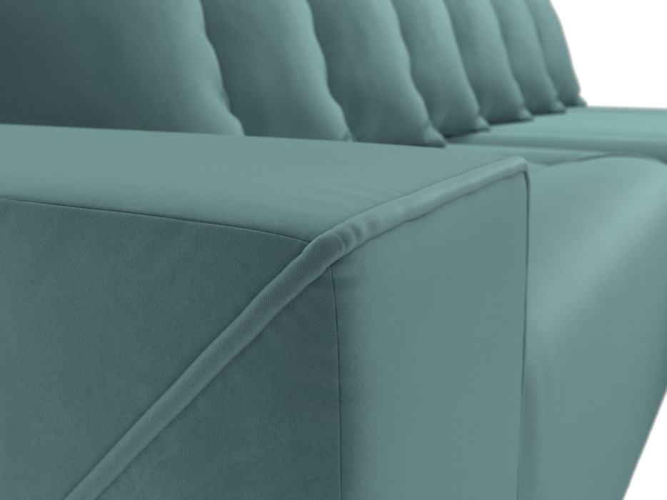 Диваны угловые в гостиную, Диван угловой Кёльн, велюр, правый угол