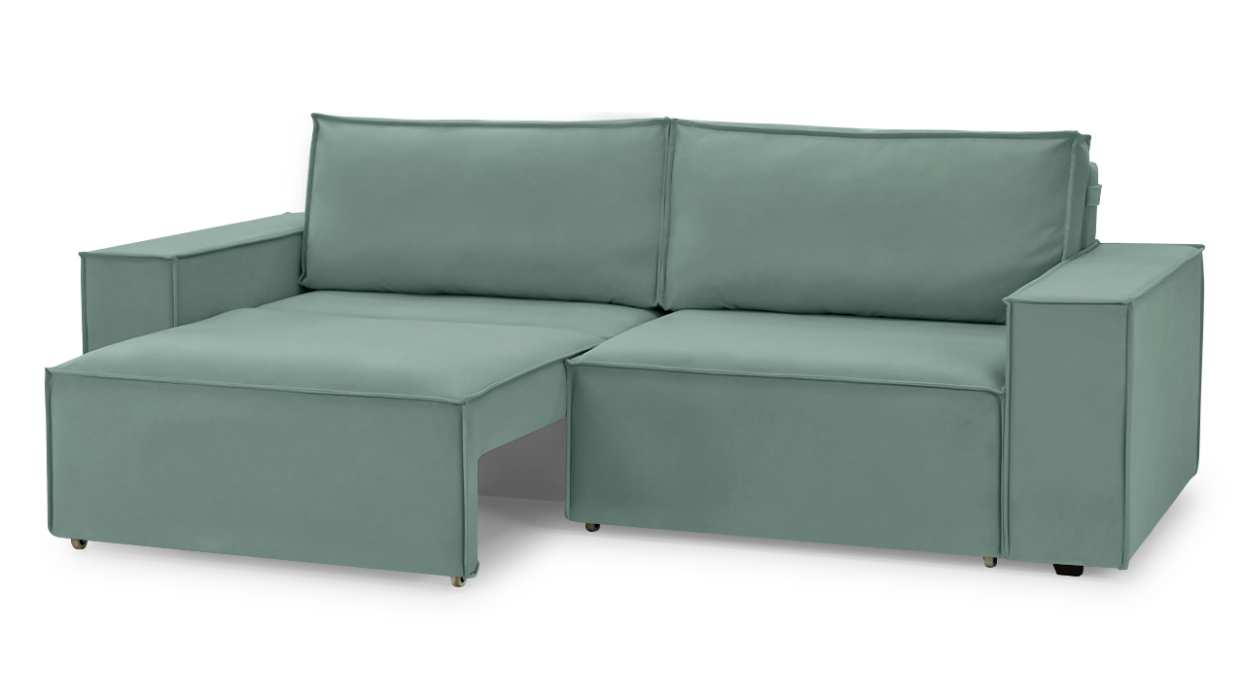 Диваны еврокнижки, Диван-кровать Софт 2, еврокнижка, велюр