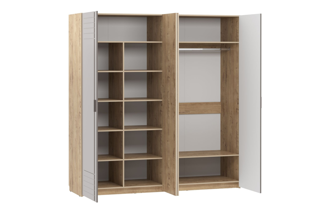 Шкафы распашные, Livorno Шкаф комбинированный  НМ 013.58