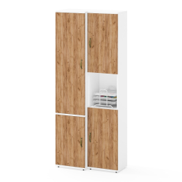 Пенал с нишей и пенал для одежды Лидер-8