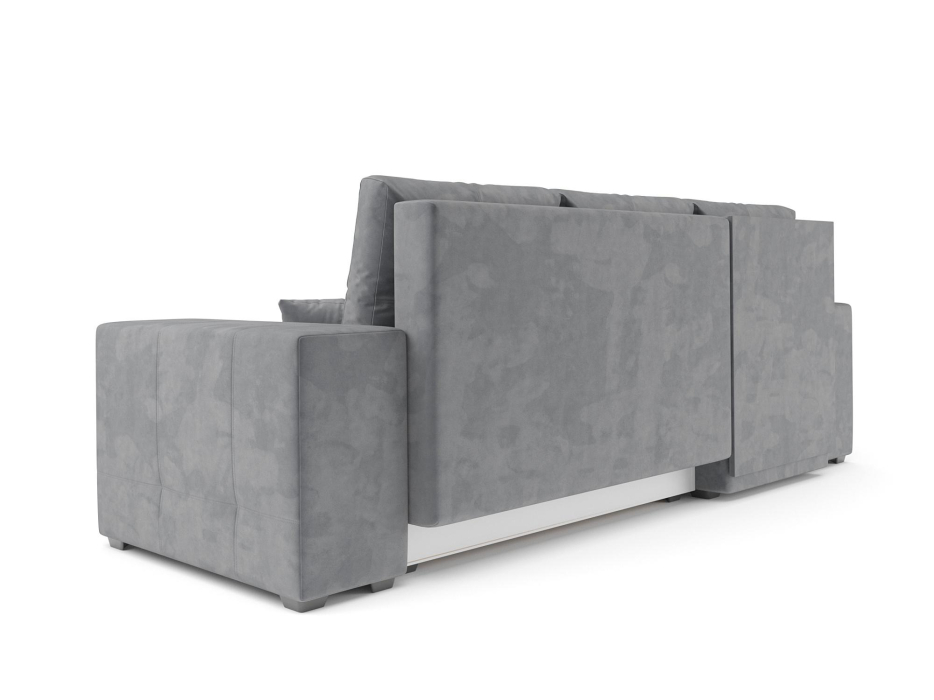 Диваны угловые в гостиную, Диван угловой Монреаль Левый угол (Велюр)