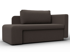 Маленькие спальные диваны, Кушетка Лига-097, рогожка Амур