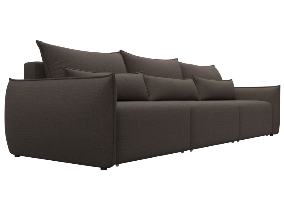 Диваны еврокнижки, Диван прямой Лига-051 НПБ Лонг, рогожка Амур