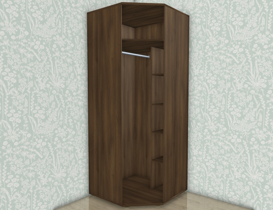 Угловые шкафы, Модульная система Карина Шкаф ШК-1012 с зеркалом