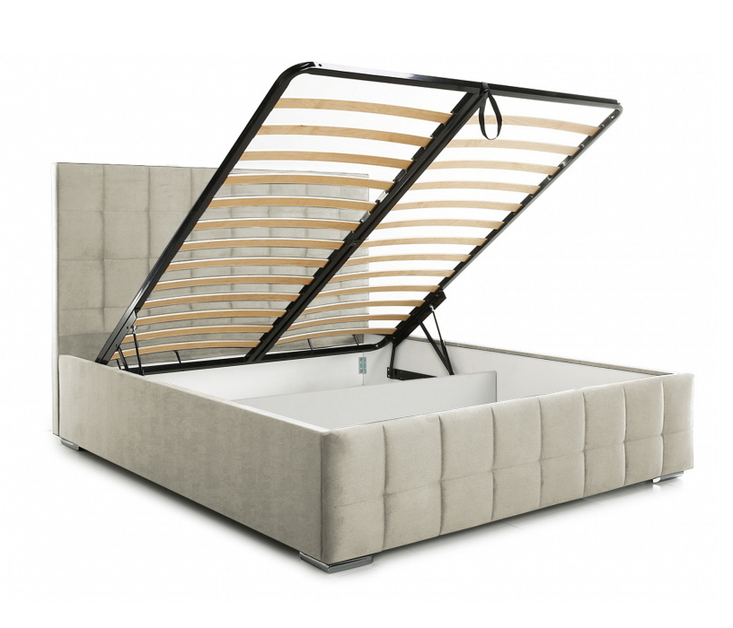 Мягкая кровать, Кровать 1,6 Пассаж 2, велюр