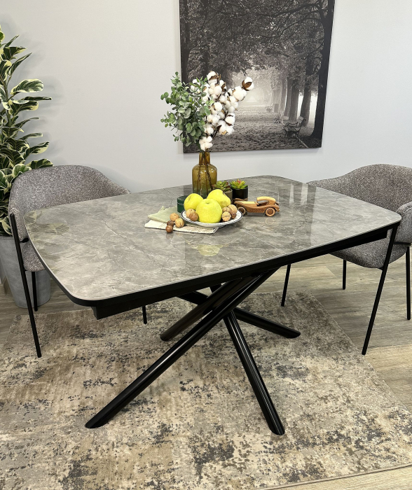 Обеденные столы, Стол Kenner DF1250 раздвижной, керамика