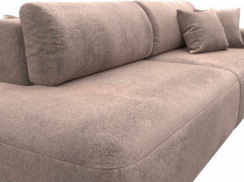 Диван прямой Лига-036 НПБ Модерн подлокотник справа, велюр TOWER