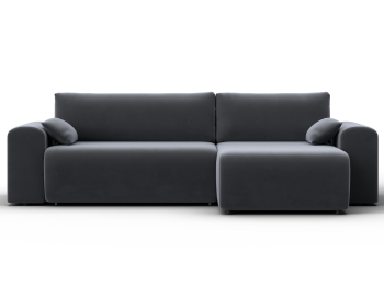 Диван угловой Лига-099 угол универсальный, велюр SEVEN