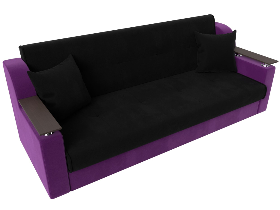 Диваны книжки, Прямой диван книжка Сенатор, микровельвет