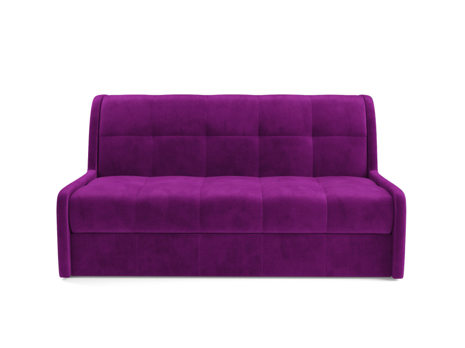 Диваны с ящиком для белья, Диван аккордеон Барон №6 НПБ 120х200 Микровелюр