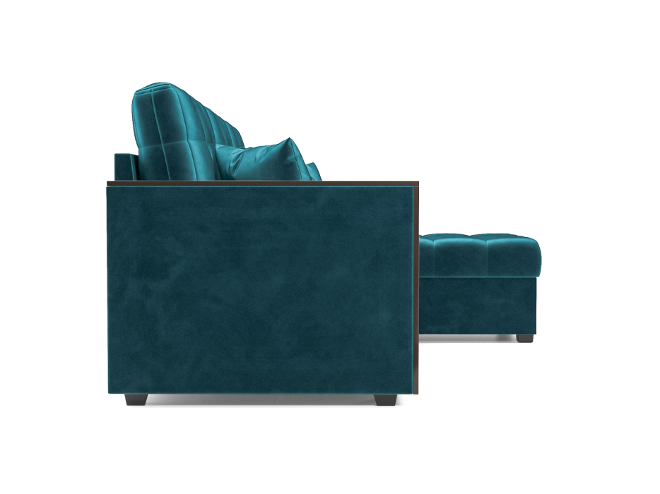 Диваны угловые в гостиную, Диван угловой Техас (Бархат)