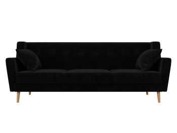 Прямой диван Брайтон 3, велюр