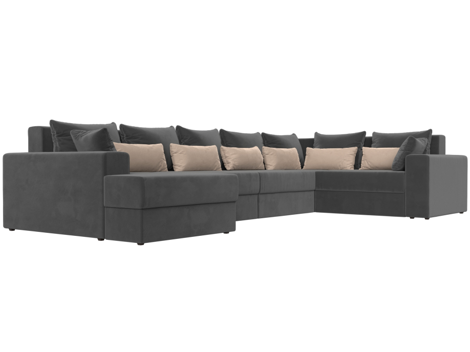 Офисные диваны, П-образный диван Майами левый угол, Велюр