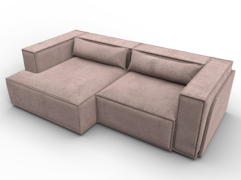 Диван угловой Лига-061 угол левый, велюр TOWER