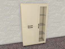 Шкафы распашные, Модульная система Грейс Шкаф ШК-5082  Ясень Асахи