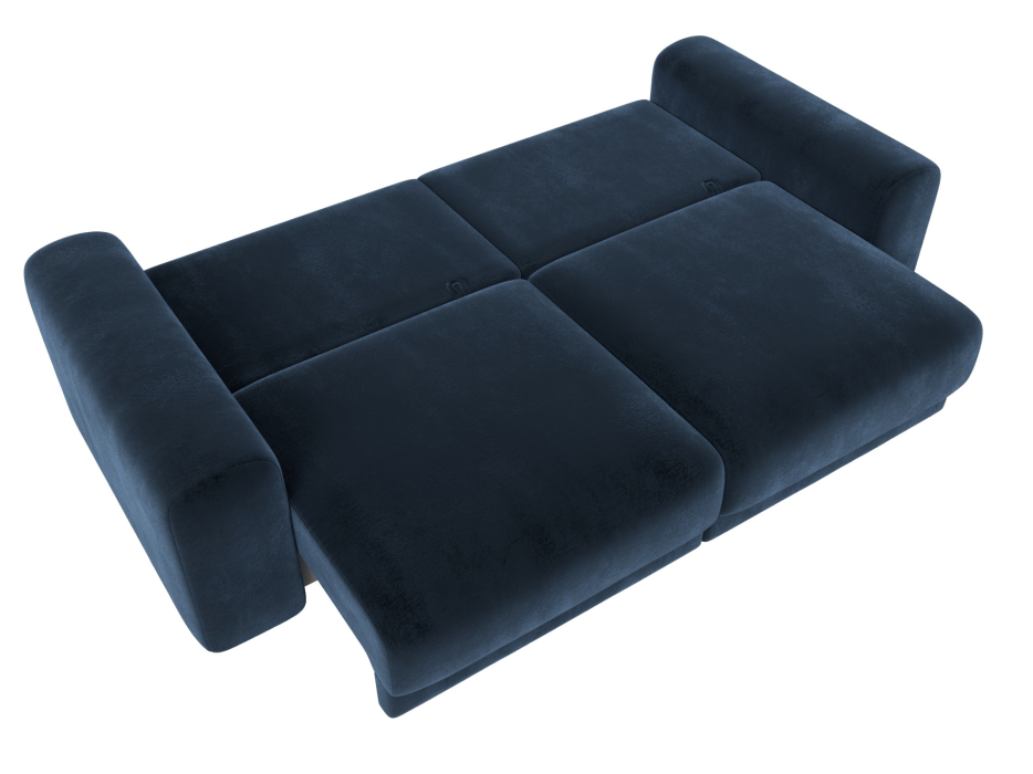 Диваны еврокнижки, Диван прямой Лига-056 НПБ, велюр TOWER