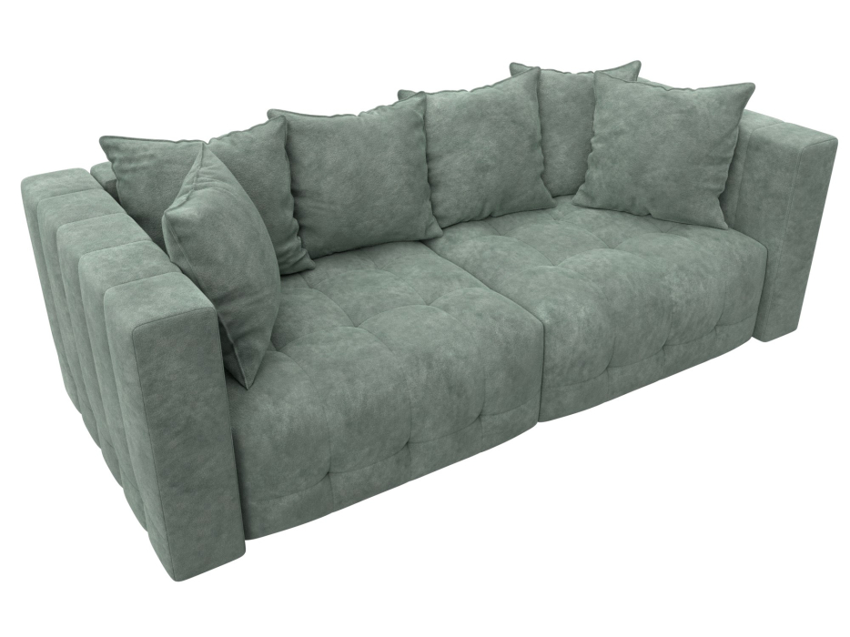 Дизайнерские диваны для гостиной, Диван прямой Лига-052 НПБ, велюр BRUT