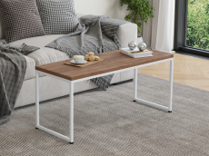 Журнальные столики, Журнальный стол Айсберг Лофт 02 белый