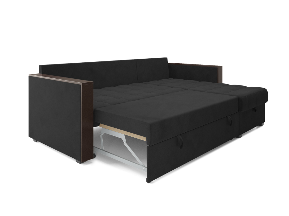 Диваны угловые в гостиную, Диван угловой Техас (Велюр)