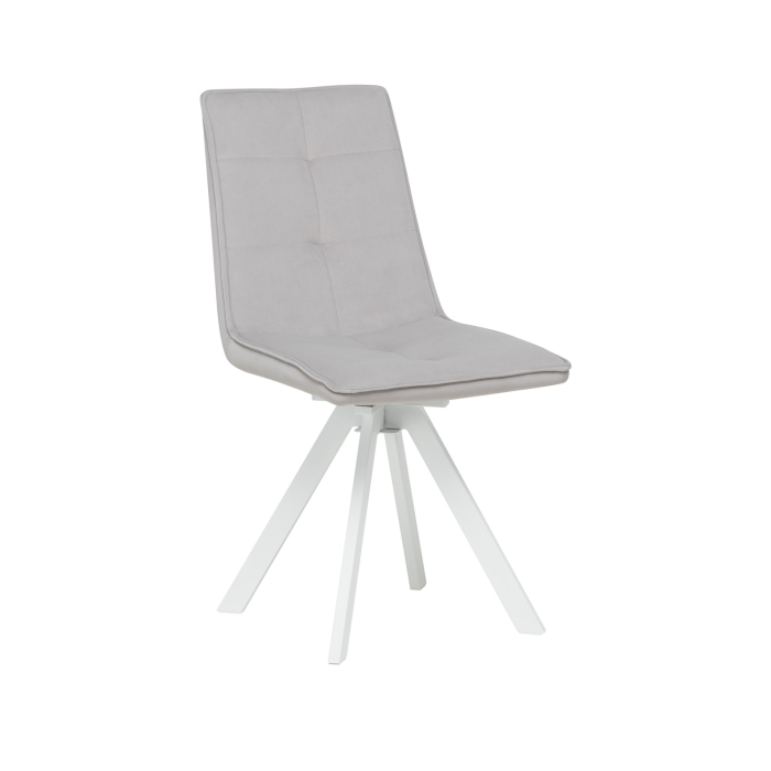 Стулья, Стул Leset Умбра 360 опора белая/велюр