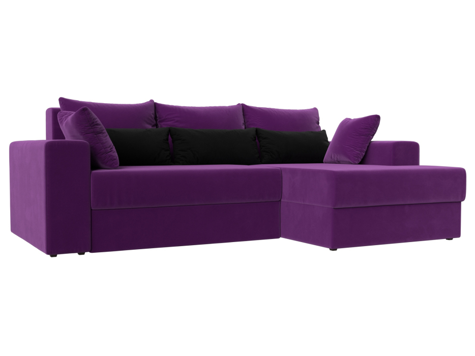 Офисные диваны, Угловой диван Майами правый угол, микровельвет