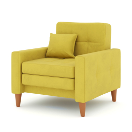 Кресло- кровать Этро Люкс, велюр, 90