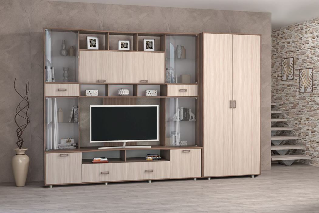 Стенки для гостиной, Гостиная "Аллегро" Вариант №4